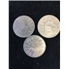 Image 2 : CHINESE LUNAR SILVER COINS LOT OF 3!