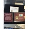 Image 1 : ABRAHAM LINCOLN COIN AND STAMP SET!