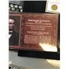 Image 2 : ABRAHAM LINCOLN COIN AND STAMP SET!