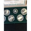 Image 4 : 1988 CALGARY OLMYPIC $20 SILVER COIN SET! COMPLETE WITH ALL 10 COINS!