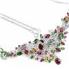 Image 3 : Stunning Multi Color Tourmaline Necklace