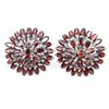 Natural Mozambique Garnet 54 Carats Earrings