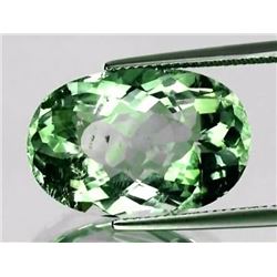 Natural Green Tea Color Amethyst  13.78 Cts - VVS