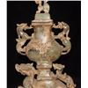 Image 1 : Antique Chinese Jade Carving Dragon Beast PiXiu Pot Jar
