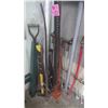 Image 1 : LOT OF 48"JACKALL-ALL, SLEDGE HAMMER, CROWBAR PLUS MISC ITEMS