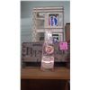 Image 1 : PEPSI-COLA WOODEN CRATE PLUS 5 CENT CARDBOARD PEPSI-COLA SIGN