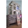Image 2 : PEPSI-COLA WOODEN CRATE PLUS 5 CENT CARDBOARD PEPSI-COLA SIGN