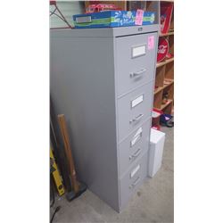 4 DOOR METAL FILE CABINET