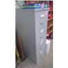 Image 1 : 4 DOOR METAL FILE CABINET