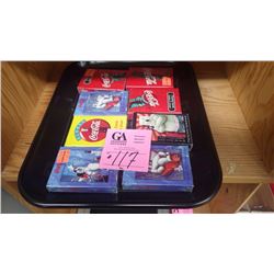COCA-COLA TRAY LTD CANADIAN EDITION 1985 PRINTED IN USA PLUS 8 DECKS "COCA-COLA" PLAYING CARDS