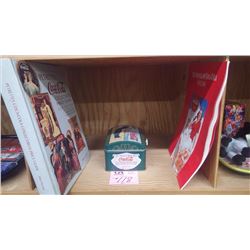 COCA-COLA COLLECTOR'S PRICE GUIDE - 8TH EDITION, COCA-COLA MUSIC TIN PLUS "THE CHRONICLE OF COCA-COL