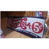 Image 3 : 10 DIET PEPSI GLASSES AND 5 CENT PEPSI COLA PORCELAIN SIGN (ANDE ROONEY REPRODUCTION USA)