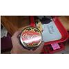 Image 2 : 1 COCA-COLA RECTANGULAR SERVING TRAY (REPRO) 1989 USA PLUS COCA-COLA 5 CENT ROUND TRINKET BOX