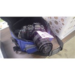 1 NIKON CAMERA WITH SIGMA VARIOUS LENS, FLASH, ETC