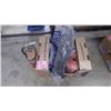 Image 1 : 1 LOT WITH CHARGED FIRE EXTINGUISHER, SUMP PUMP DISCHARGE HOSE AND ROLL OF BALER TWINE