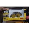 Image 2 : BOX WITH CAT COLLECTIBLE DIE CAST 825 H SOIL COMPACTOR IN BOX, VOLVO A25C DUMP TRUCK, 1955 FORD TOOT