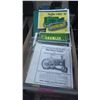 Image 1 : TRAY WITH JD PAMPHLETS INTRODUCING 10 SERIES TRACTORS 40 CRAWLER AND JD MODEL A