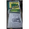 Image 2 : TRAY WITH JD PAMPHLETS INTRODUCING 10 SERIES TRACTORS 40 CRAWLER AND JD MODEL A