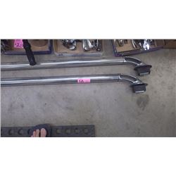 SET OF CHROME TRUCK BOX RAILS