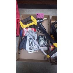 TRAY WITH POWERHOT STAPLER, ELECTRIC GLUE GUN