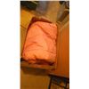 Image 1 : Q.S. VINTAGE FEATHER-TICK QUILT AND PILLOW