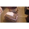 Image 2 : 3 WICKER BASKETS WITH WINTER COVERALLS, VARIOUS BLANKETS PLUS BOX OF VARIETY OF SCATTER RUGS