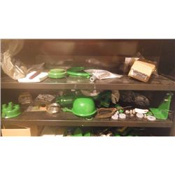 CONTENTS ONLY OF METAL CABINET OF J.D. PARTS FOR "420" CRAWLER