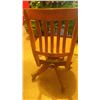 Image 3 : OAK WOODEN STENO CHAIR