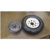 Image 1 : NEW TRAILER TIRE - 6 HOLE - ST 22 -75-15 AND RIM