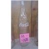 Image 1 : UNCIRCULATED 1 LTR SMALL SPOUT COCA-COLA GLASS BOTTLE