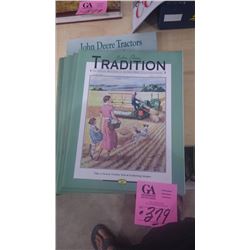 J.D. TRACTORS "WORLK WIDE" PLUS J.D. "TRADITION" MAGAZINES FROM 2001 - 2002
