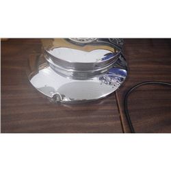 SET OF 4 J.D. GARDEN TRACTOR HUB CAPS