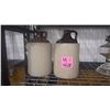 Image 1 : SET OF TWO ONE GALLON JUGS