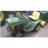 Image 1 : JD 112 GARDEN TRACTOR WITH ROTOTILLER ATTACHMENT RUNS GOOD