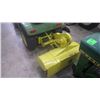Image 2 : JD 112 GARDEN TRACTOR WITH ROTOTILLER ATTACHMENT RUNS GOOD
