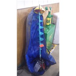 TANAKA TIA 305 GAS POWERED ICE AUGER IN AS NEW CONDITION