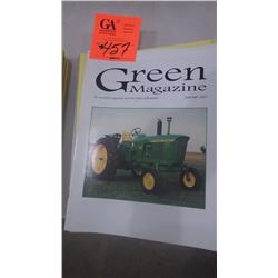2001 JD GREEN MACHINE MAGAZINE 10 ISSUES