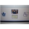 Image 2 : Johnny Bower - Toronto Maple Leafs Autographed Jersey Custom Framing
