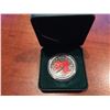 Image 1 : 2001 $5 RCM - 1oz Silver Colored (Red) Maple leaf