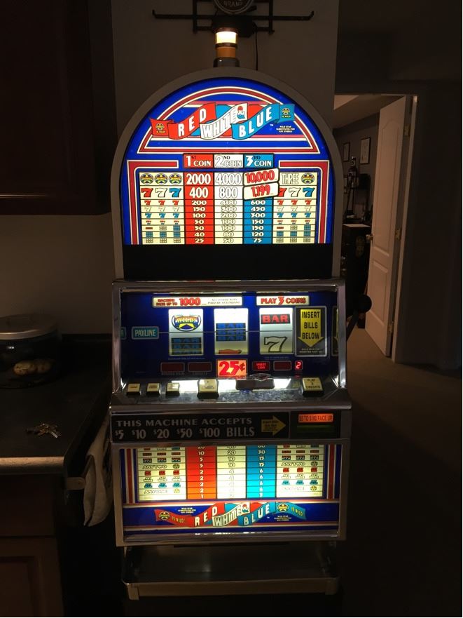 Igt red white and blue Igt red white and blue