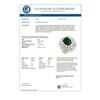 Image 3 : 10.02 CTW Emerald & Diamond Ring 14K Yellow Gold - REF-332F9M - 13305