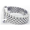 Image 4 : Rolex Men's Stainless Steel, QuickSet, Diamond Dial & Diamond Bezel - REF-501Y8X