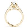 Image 2 : 1.25 CTW Certified VS/SI Diamond Solitaire Ring 18K Yellow Gold - REF-192M2F - 27638