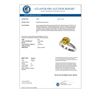 Image 3 : 2.50 CTW Certified Intense Yellow SI Diamond Solitaire Ring 10K White Gold - REF-701M8F - 33047