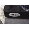 Image 2 : BLACK AND GREY LEATHER TITAN MASSAGE CHAIR RETAILS $4000