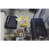 Image 2 : LOT OF HOCKEY CARDS, WALLET,  MAGIC CARDS, AND A BLUEBERRY PHONE