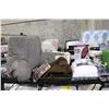 Image 2 : SHELF LOT OF MISC INCLUDING: BACK SUPPORT PILLOW, QUEEN SIZE COMFORTER AND MORE