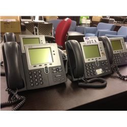 10 CISCO 7942 IP DISPLAY HANDSETS