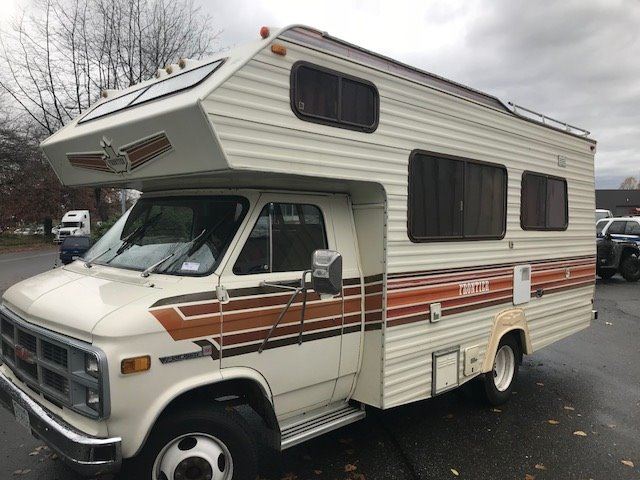 Gmc Frontier Rv 1983 GMC VANDURA 3500 FRONTIER 21' MOTORHOME VIN 2GDJG31M7D4520610