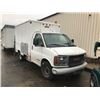 Image 2 : 2002 FORD 2WHDR, WHITE CUBE VAN, GAS, AUTOMATIC, VIN#1GDHG31R921120529, 186,354KMS, RD,TH, 2 ICBC